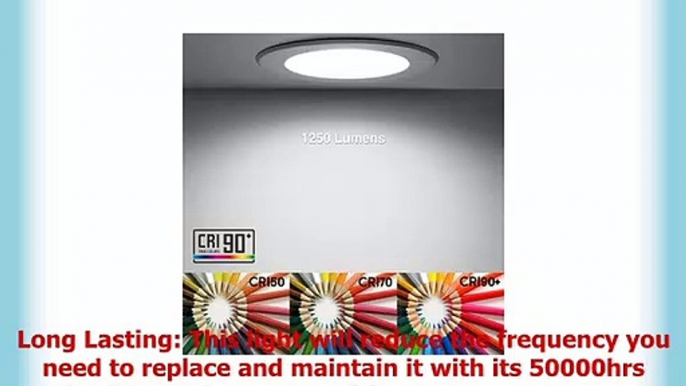 TORCHSTAR 12Pack 56 LED Downlight with Smooth Trim 15W 90W Replacement ULListed