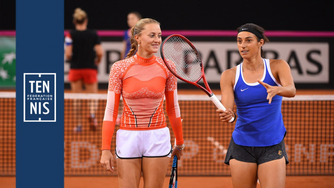 Fed Cup France-Roumanie la minute bleue n°4