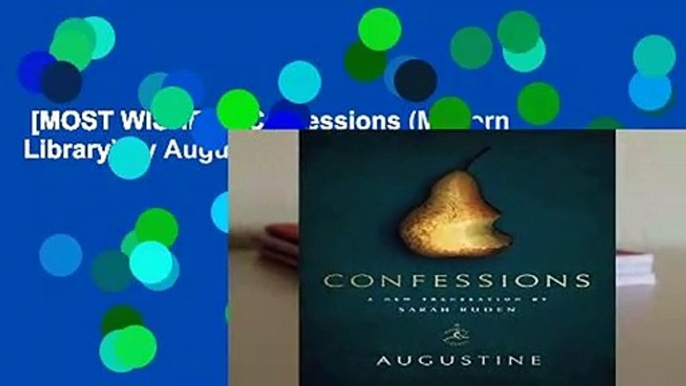 [MOST WISHED]  Confessions (Modern Library) by Augustine