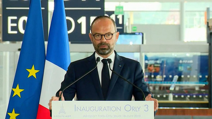 Discours d'inauguration du bâtiment de jonction Orly 3