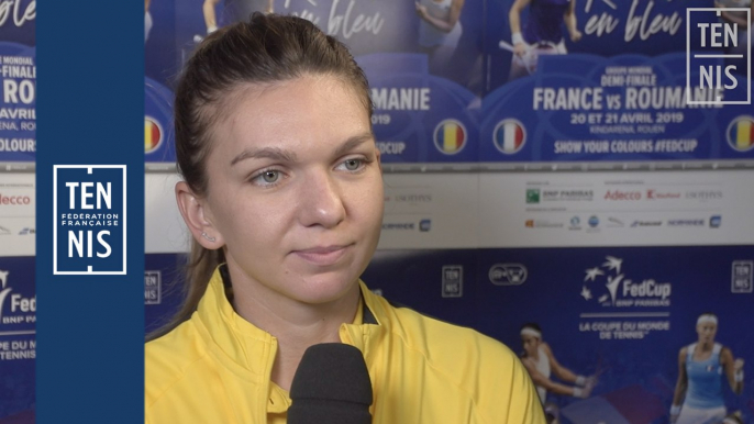 Fed Cup France-Roumanie : Simona Halep motivée !