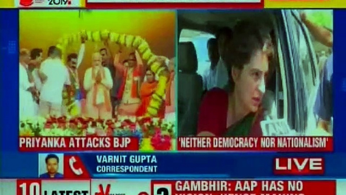 Priyanka Gandhi slams BJP in Amethi, Uttar Pradesh over nationalism, Lok Sabha Elections 2019