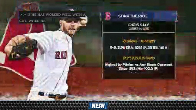 Chris Sale Looks To Continue Strong Numbers Vs. Rays In Series Finale