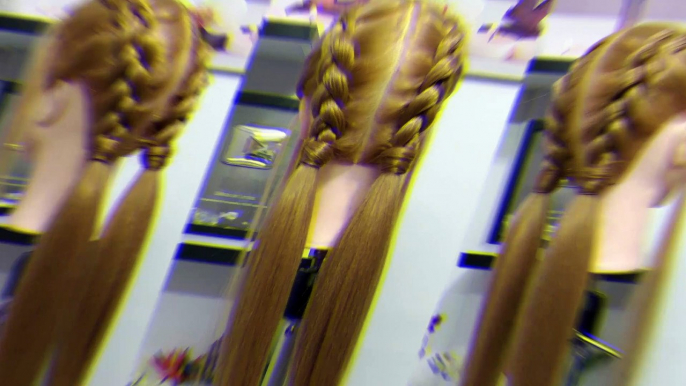 Trenzas Boxeadoras con Coletas Bajas by Belleza sin Limites