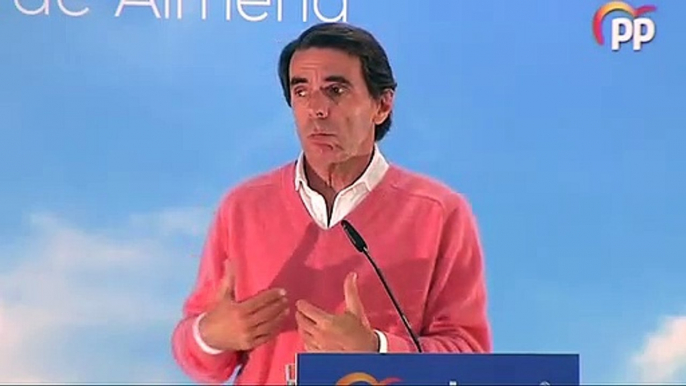 Aznar: “Si tengo delante alguno de los candidatos de ayer, me duran muy poco”