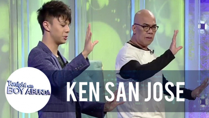 Tito Boy tries to do Ken San Jose's favorite dance moves | TWBA