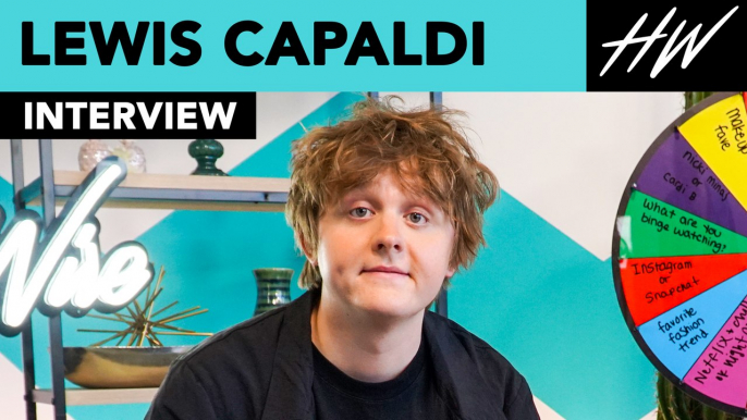 Lewis Capaldi Talks About Billie Eilish & Admits He Has Tiny Feet!! | Hollywire