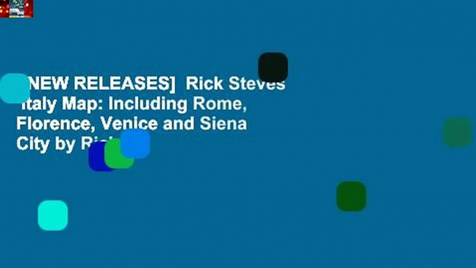 [NEW RELEASES]  Rick Steves  Italy Map: Including Rome, Florence, Venice and Siena City by Rick