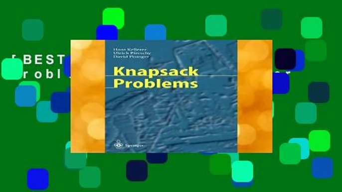 [BEST SELLING]  Knapsack Problems by Hans Kellerer