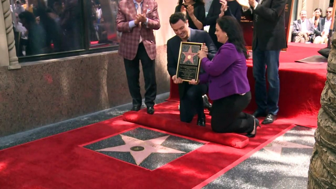 Seth MacFarlane gets his star on the Hollywood Walk of Fame