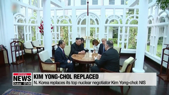 N. Korea replaces its top nuclear negotiator Kim Yong-chol