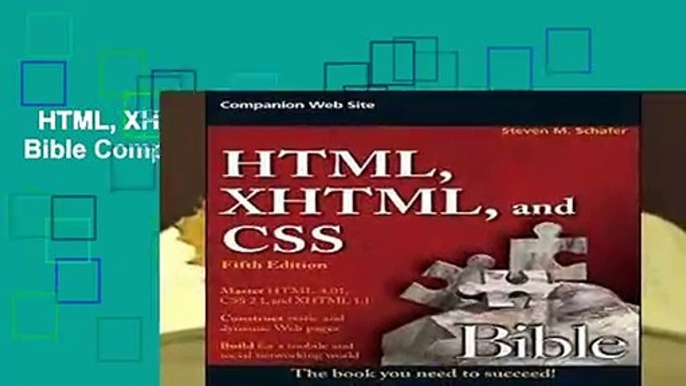 HTML, XHTML, and CSS Bible Complete