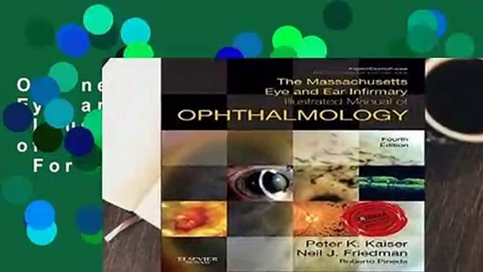 Online The Massachusetts Eye and Ear Infirmary Illustrated Manual of Ophthalmology, 4e  For Free