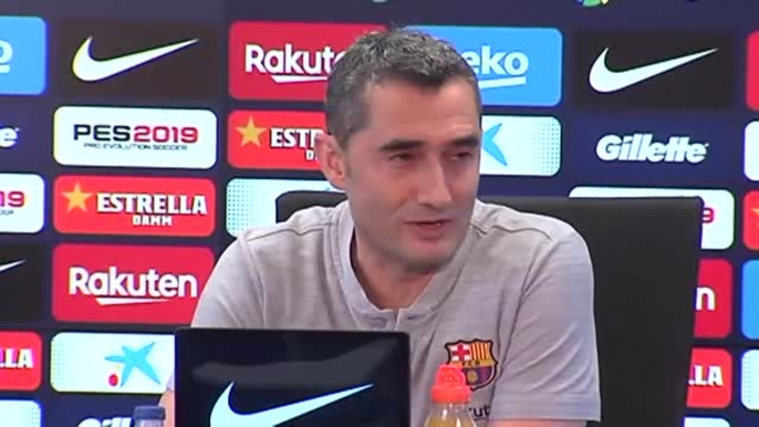 Valverde: "No queremos fallar y mañana es el partido en el que queremos quedar campeones"