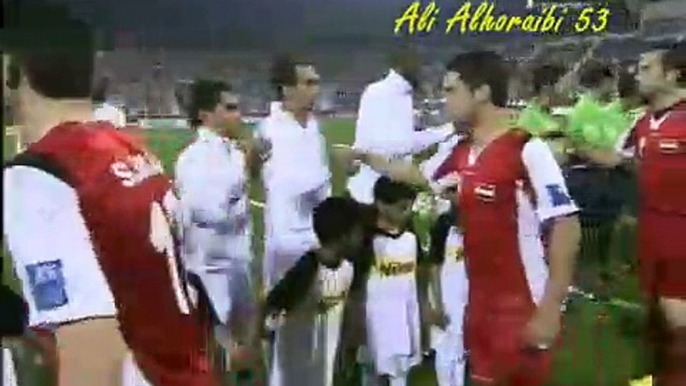 الشوط الاول مباراة سوريا و السعودية 2-1 كاس اسيا 2011