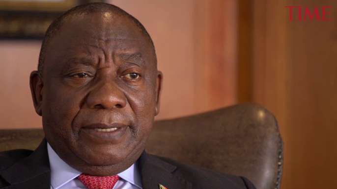 TIME Interviews Cyril Ramaphosa, President of South Africa