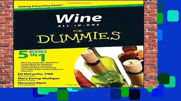 About For Books  Wine All-in-One For Dummies  Best Sellers Rank : #2