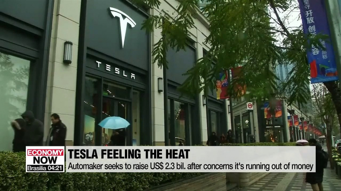 Tesla seeks to raise US$2.3 bil. after concerns it's running out of money