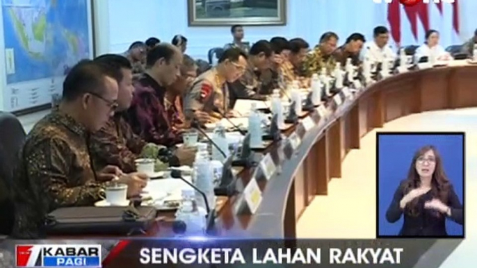 Presiden Jokowi Gelar Rapat Bahas Persoalan Sengketa Tanah