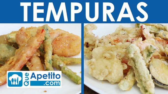 Receta de tempura con cerveza y con agua (japonesa) fácil y casera | QueApetito