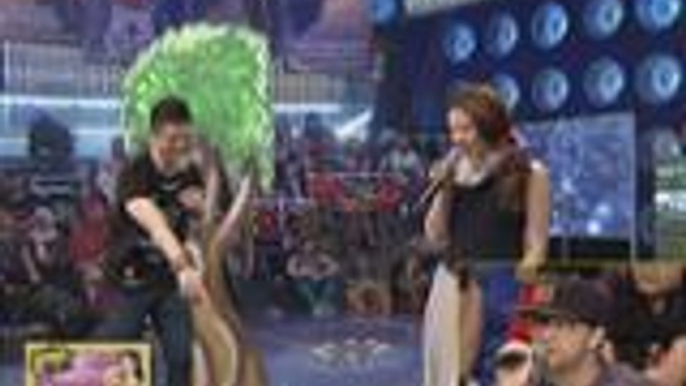 Vhong, Karylle at Jhong nag laro ng sipa at jumping rope sa Sine Mo To