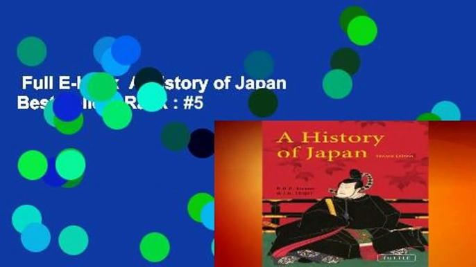 Full E-book  A History of Japan  Best Sellers Rank : #5