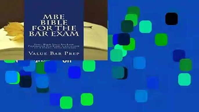 R.E.A.D MBE Bible for the Bar Exam: Total Multi State Bar Exam Preparation for Every Jurisdiction