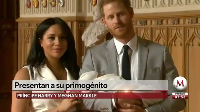 Meghan y Harry presentan al bebé real