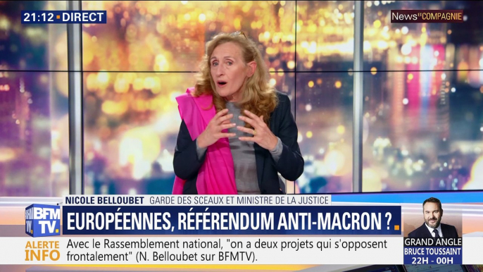 Européennes: "Il y a une urgence à conduire une politique qui sauve la planète", Nicole Belloubet