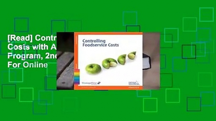 [Read] Controlling Foodservice Costs with Answer Sheet, ManageFirst Program, 2nd Edition  For Online