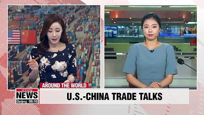 U.S.-China trade talks begin after Trump received "beautiful" letter from China's Xi