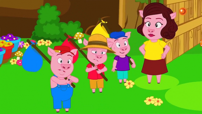 Les 3 Petits Cochons + 3 Comptines avec Le Petit Chaperon Rouge |  les