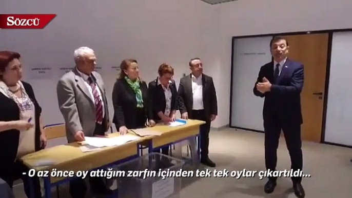 İmamoğlu 31 Mart'ta yaşananları tek tek anlattı! Halka çağrıda bulundu