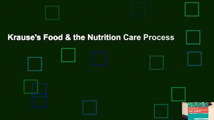 Krause's Food & the Nutrition Care Process