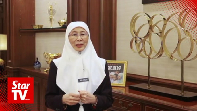 Congratulations and thank you mothers, says Wan Azizah