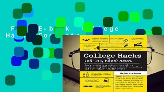 Full E-book  College Hacks Complete