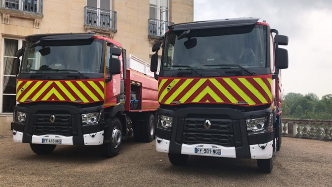 Les pompiers du Calvados dotés de 4 nouveaux camions citernes