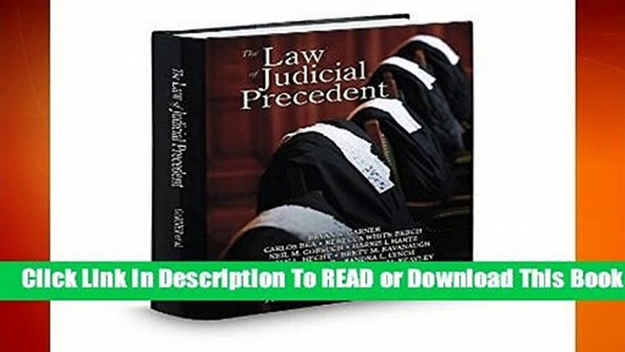 [Read] The Law of Judicial Precedent  For Online