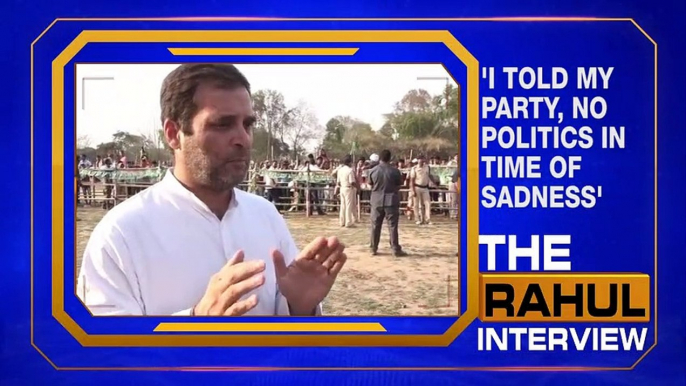 Rahul Gandhi Exclusive Interview On NewsX — No politics on Pulwama by Congress