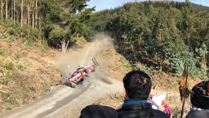 Rallye du Chili : l'impressionnant crash de Thierry Neuville