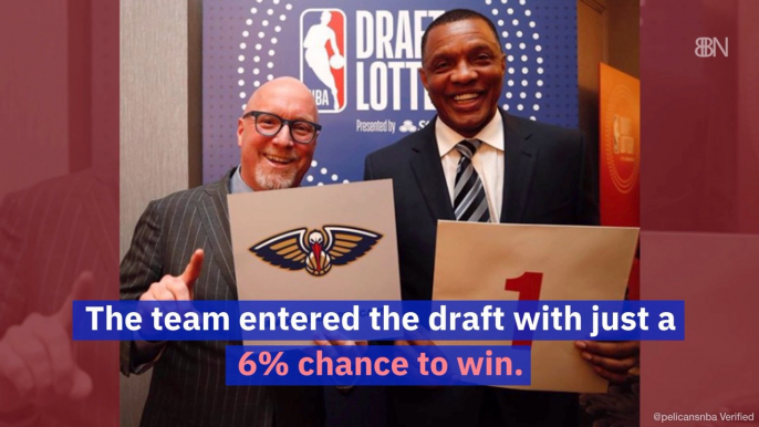 New Orleans Pelicans Take First For NBA Draft Lottery