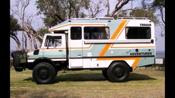 mercedes unimog motorhomes campers caravans