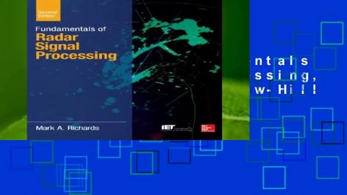 Full E-book  Fundamentals of Radar Signal Processing, Second Edition (McGraw-Hill Professional