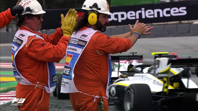 Formula 3 Race One and Two Highlights | 2019 Spanish Grand Prix