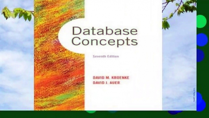 Database Concepts Complete