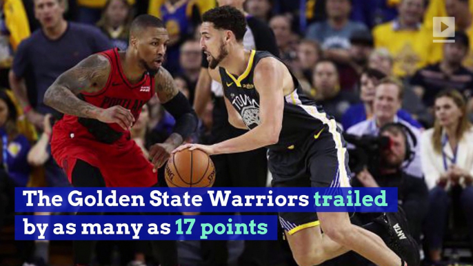Warriors Rally to Take 2-0 Series Lead Over Blazers