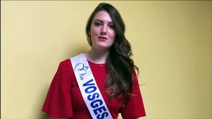 Amandine Lan remettra bientôt sa couronne à la nouvelle miss Vosges