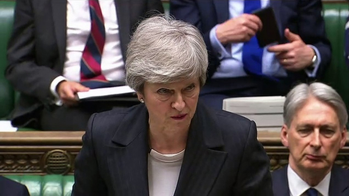 Theresa May delivers statement to MPs on new Brexit deal