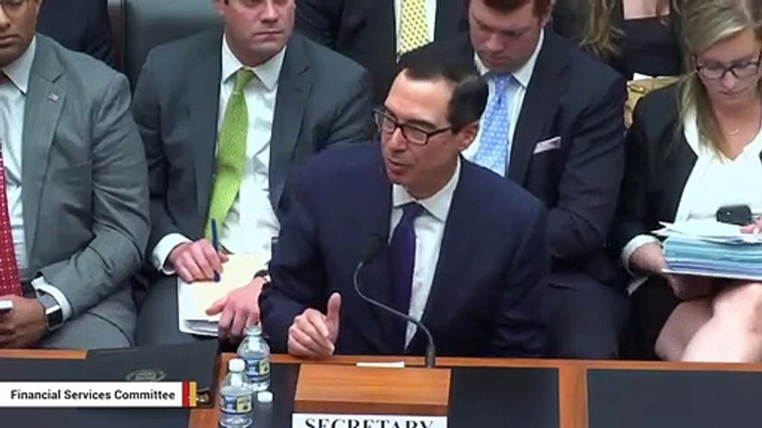 Treasury Secretary Mnuchin Comments On Leaked IRS Draft Memo On Trump's Tax Returns