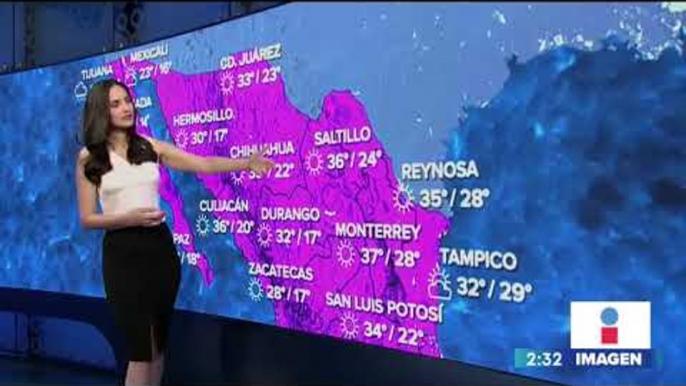 ¡Continúan las altas temperaturas en México! Así estará el clima esta tarde | Noticias con Yuri